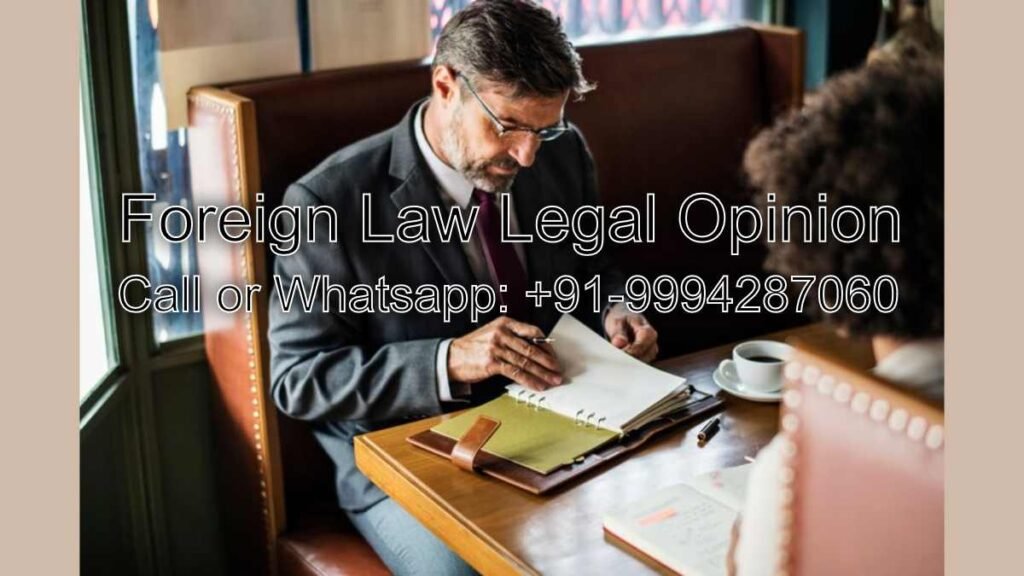 Foreign Law Legal Opinion (FLLO) Services: Expert Law Firm