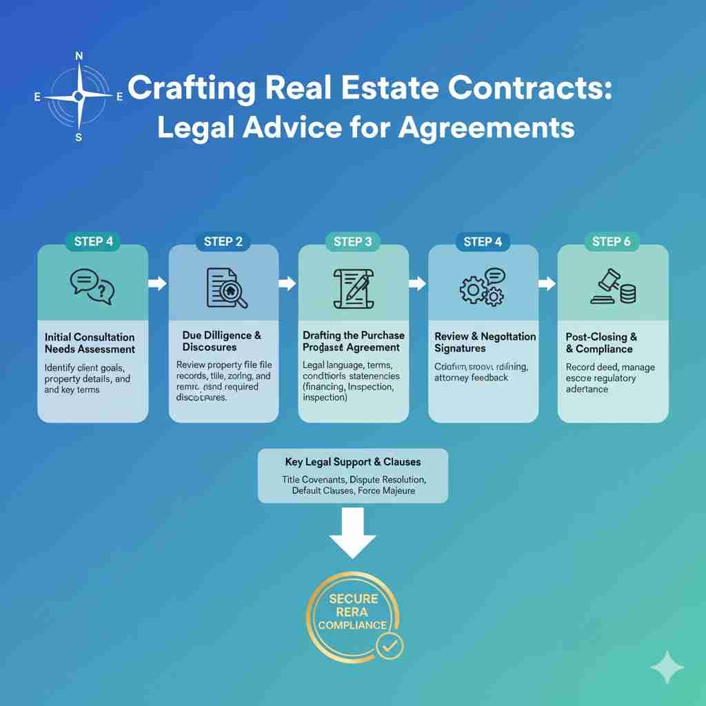Crafting Real Estate Contracts: Legal Advice for Agreements