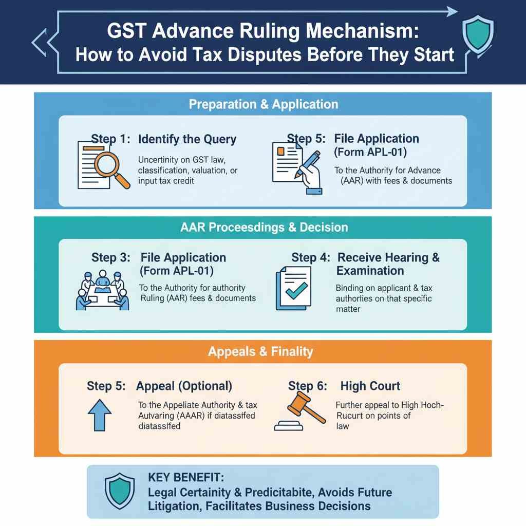 GST Advance Ruling Mechanism: How to Avoid Tax Disputes Before They Start