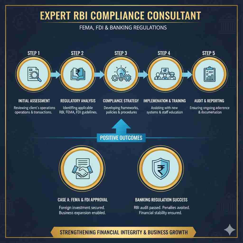 Expert RBI Compliance Consultant for FEMA, FDI & Banking Regulations