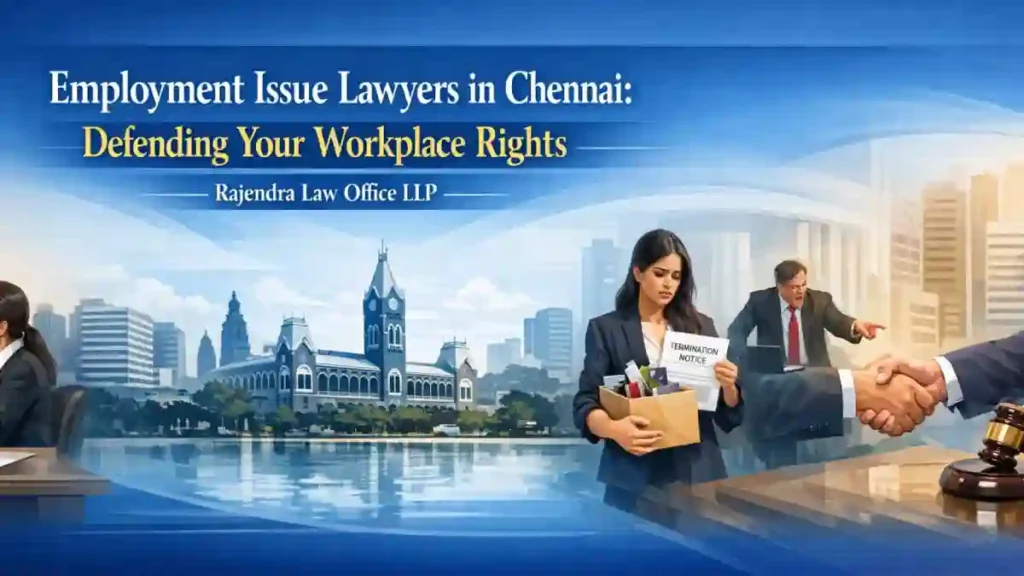 Employment Issue Lawyers in Chennai_ Defending Your Workplace Rights