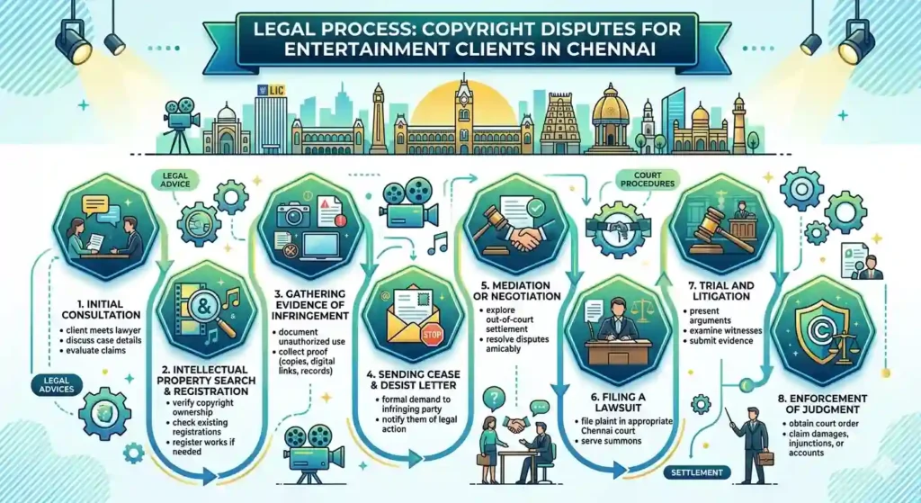 Entertainment Lawyers in Chennai for Copyright Disputes