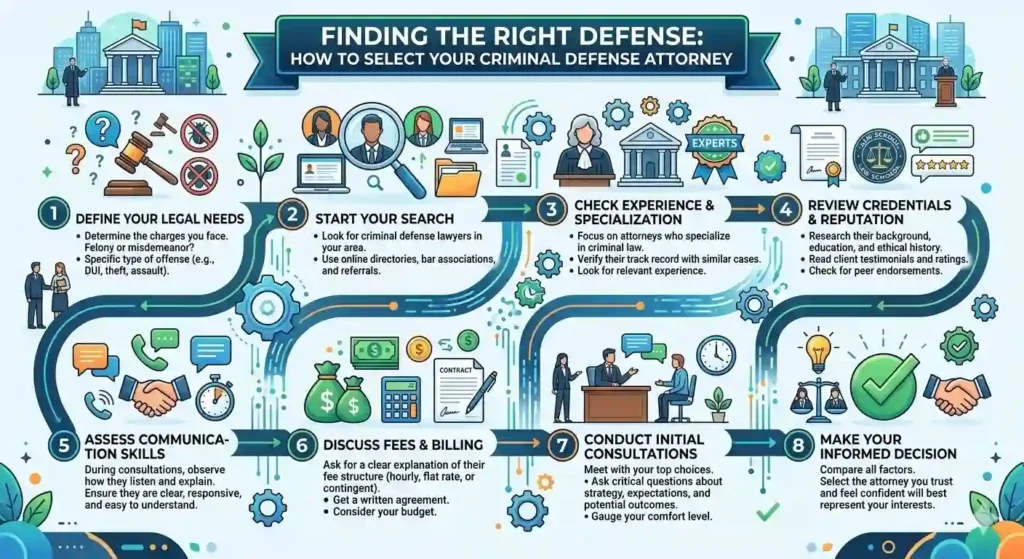 Finding the Right Defense: How to Select Your Criminal Defense Attorney