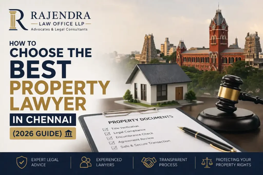 Choose the Best Property Lawyer in Chennai India