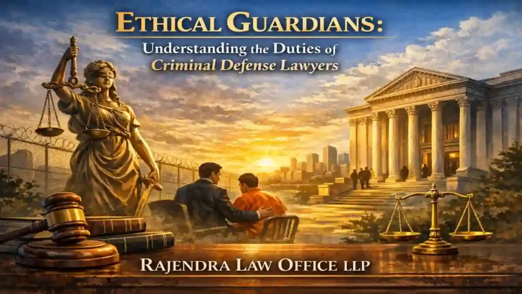Ethical Guardians: Understanding the Duties of Criminal Defense Lawyers