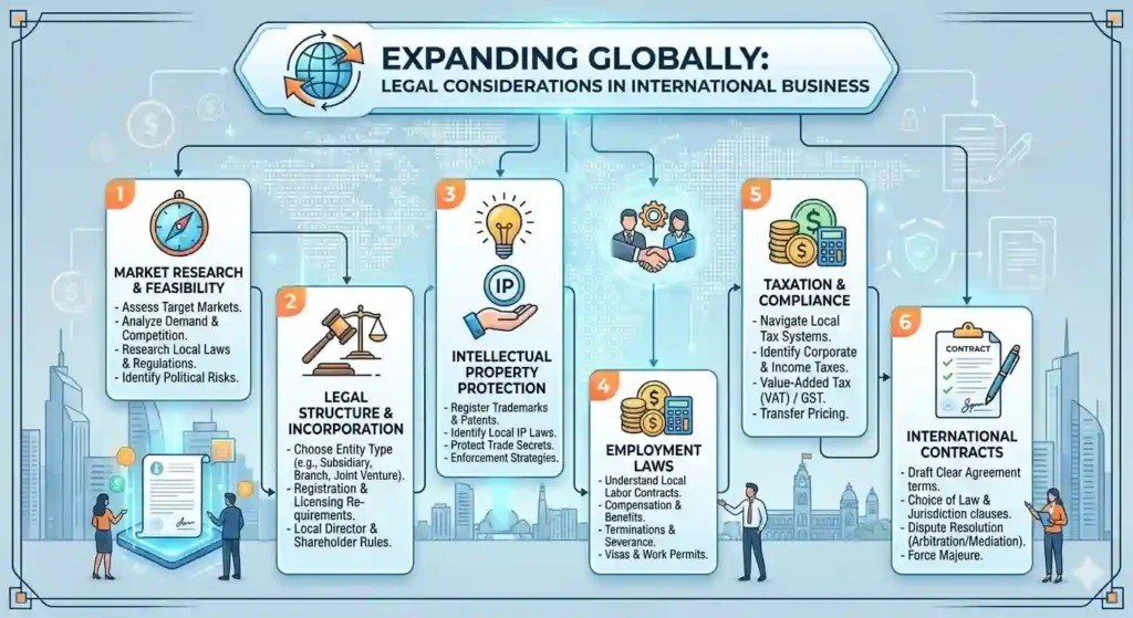 Expanding Globally: Legal Considerations in International Business