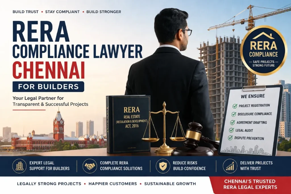 RERA Compliance Lawyer Chennai for Builders: Expert Legal Services