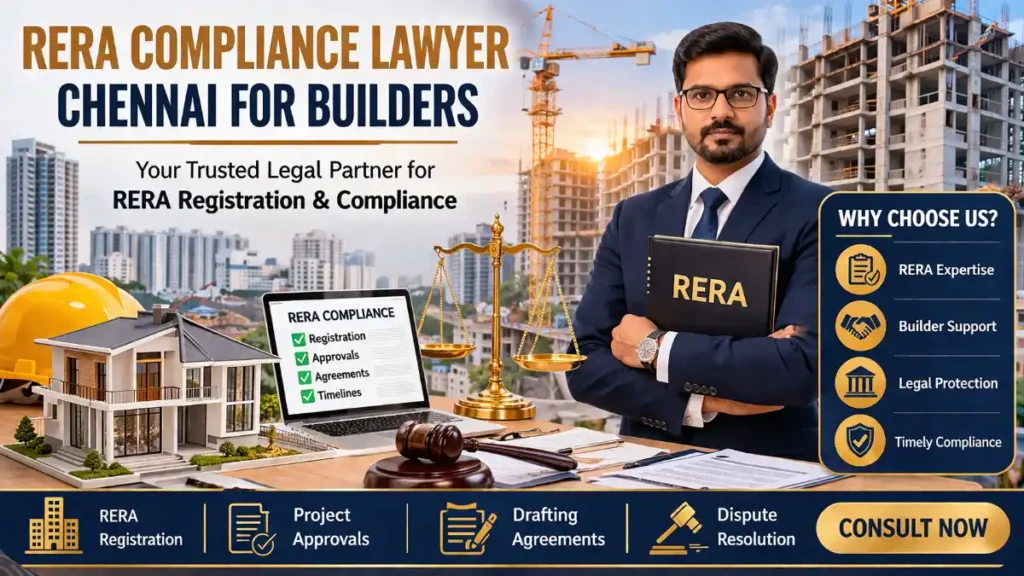 RERA Compliance Lawyer Chennai for Builders: Expert Legal Support