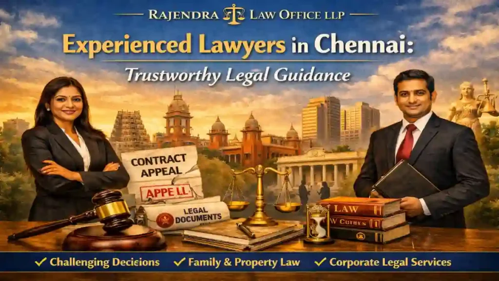 Experienced Lawyers in Chennai: Trustworthy Legal Guidance