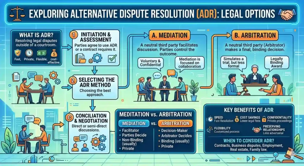 Exploring Alternative Dispute Resolution (ADR): Legal Options