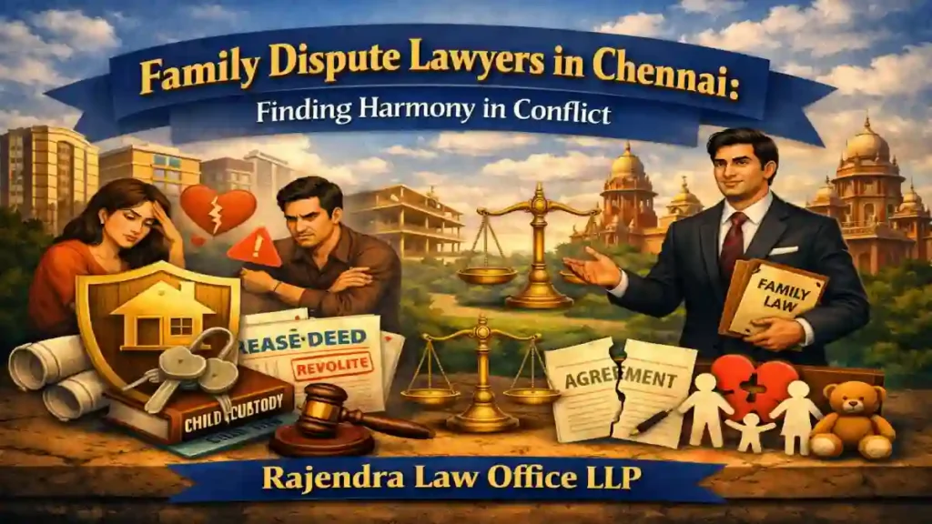 Family Dispute Lawyers in Chennai: Finding Harmony in Conflict