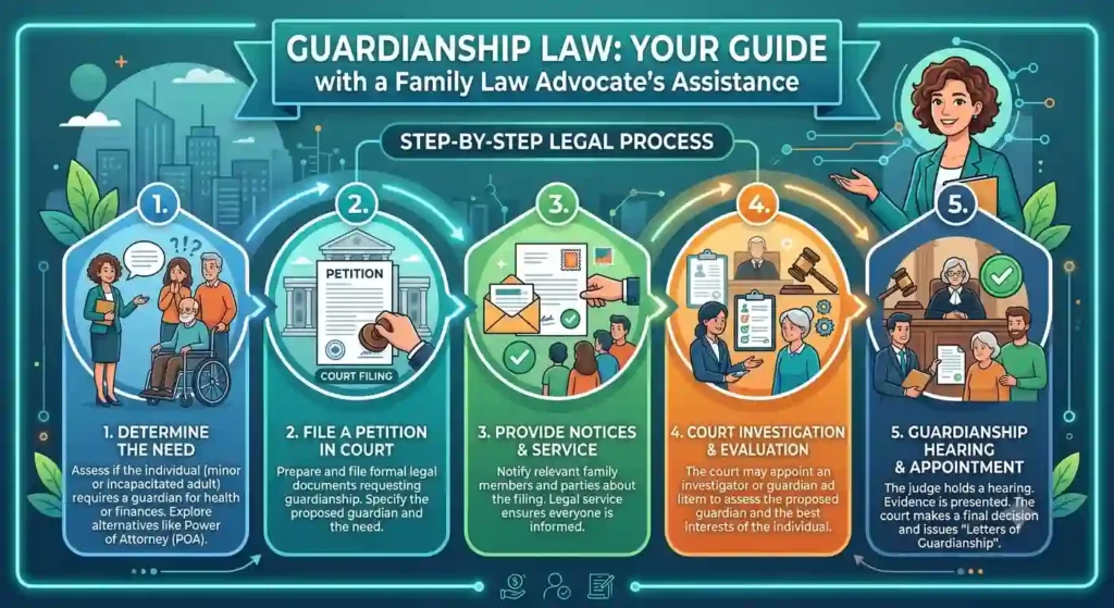 Guardianship Law: Your Guide with a Family Law Advocate's Assistance