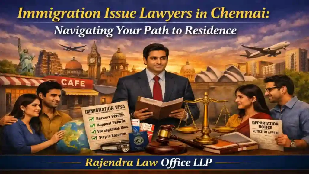 Immigration Issue Lawyers in Chennai: Navigating Your Path to Residence