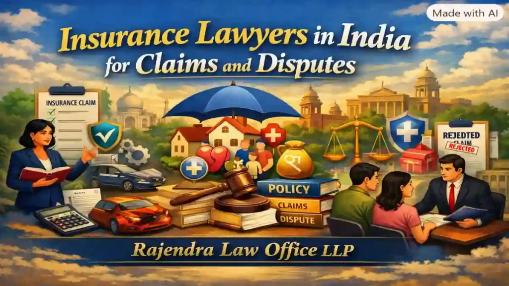 Insurance Lawyers in India for Claims and Disputes