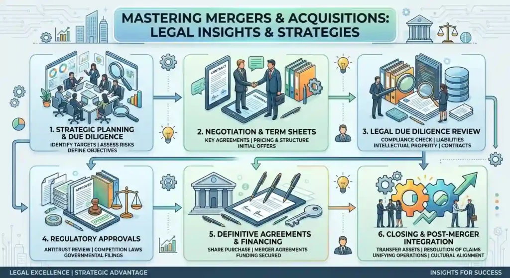 Mastering Mergers and Acquisitions: Legal Insights and Strategies