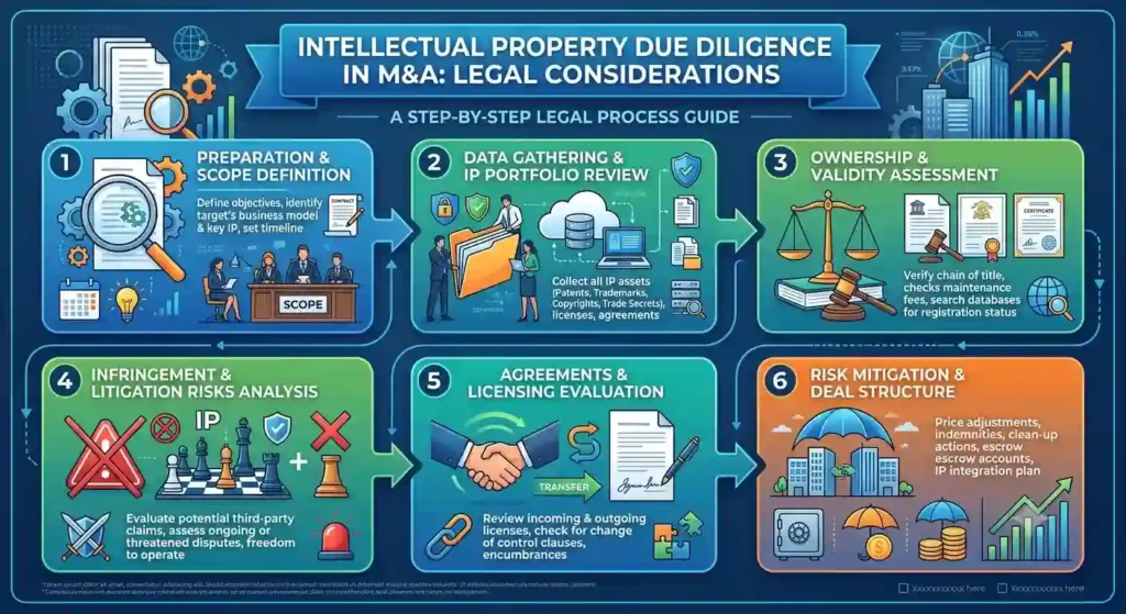 Intellectual Property Due Diligence in Mergers and Acquisitions: Legal Considerations