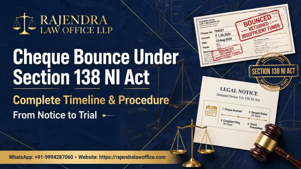 Cheque Bounce Case Under Section 138 NI Act_ Complete Timeline & Procedure